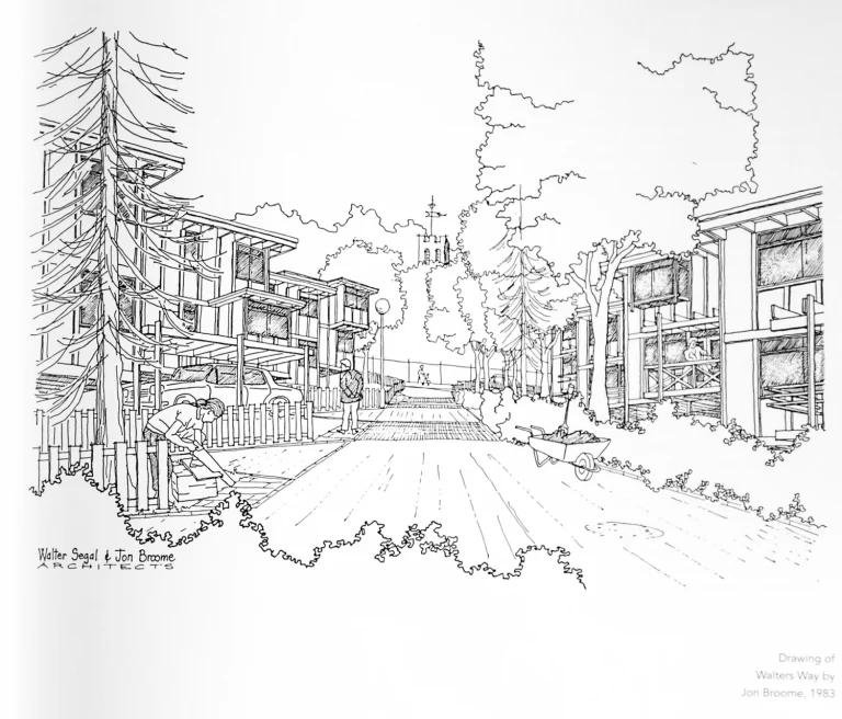 A sketch of Walter's Way by Jon Broome